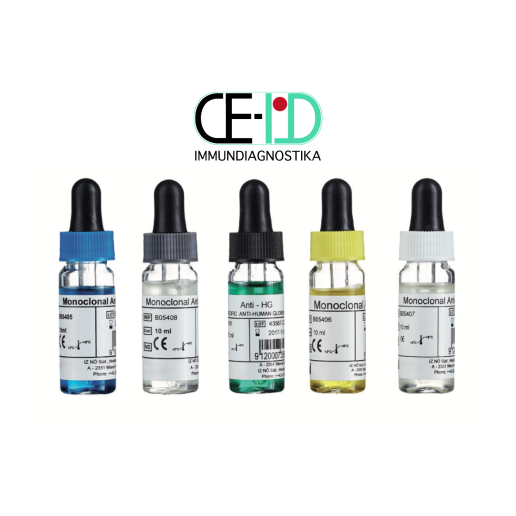 CE-Immundiagnostika - სისხლის ჯგუფისა და რეზუსის რეაგენტები 0