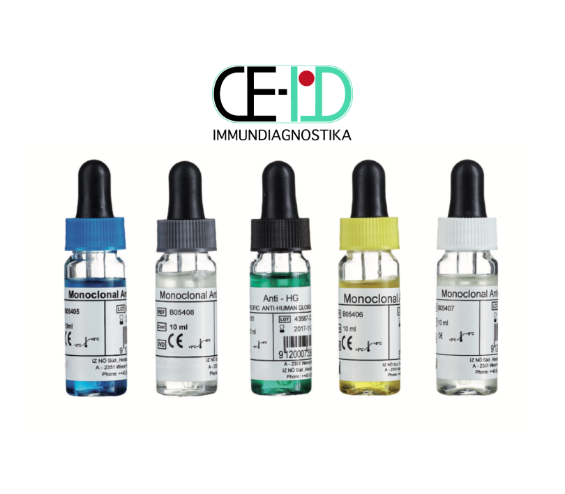 CE-Immundiagnostika - სისხლის ჯგუფისა და რეზუსის რეაგენტები 0